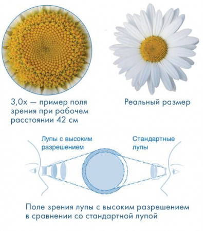 Лупа с высоким разрешением